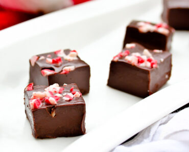 Ultimate Chocolate and Peppermint Fudge