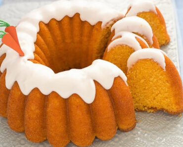 Moist Carrot Bundt Cake with Refreshing Icing